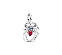 Pandora 794224C01 - Marvel Spiderman Charm - Sterling Silber - Kristall Rot