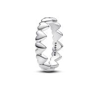 PANDORA Moments Reihe von Herzen Ring aus Sterling Silber, Größe: 58, 193427C00-58