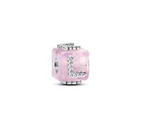 Pandora Charm - Rosafarbener Murano-Glas Liebeswürfel - 794433C01 rosa