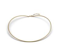 PANDORA Moments Runde Choker-Halskette mit 14k vergoldeter Metalllegierung, Kompatibel Moments Charms, Größe 36cm, 364705C00-S