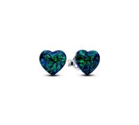 Pandora ESSENCE 293286C00 Runde Huggie-Kreolen-Ohrringe - Sterling Silber