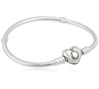 PANDORA Moments Schlangen-Gliederarmband mit Herz-Verschluss 594594C00 Damenarmband