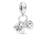 Pandora Moments - Silbern Anhänger Für Damen one_size Silber
