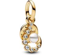 Pandora Charm - Sonnenaufgang Medaillon - 763891C01 gold