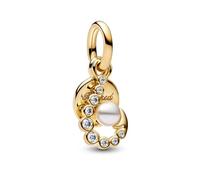Pandora Charm - Sonnenaufgang Medaillon - 763891C01 gold