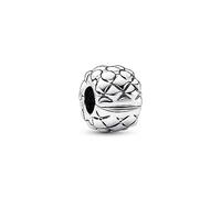 Pandora 792746C00 - Clip-STOPPER Charm mit Nieten - Sterling Silber