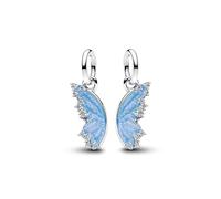 Pandora 794244C01 - Teilbarer Schmetterling Charm - Sterling Silber - Emaille Zirkonia Blau