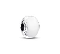 Pandora 793118C00 - Weißes Murano-Glas Mini-Charm - Sterling Silber - Weiß
