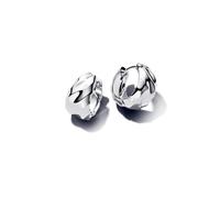 Pandora ESSENCE 293874C00 - gewellte kleine Ohrringe - Sterling Silber