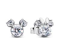 Pandora Ohrstecker - Micky Maus & Minnie Maus - 293219C01 silber
