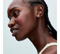 Pandora 291248C01 Damen-Ohrstecker Silber Funkelnder Runder Heiligenschein