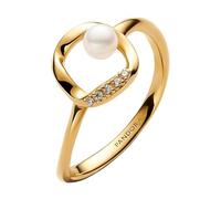 Pandora 163831C01 Damenring mit Kleiner Perle Goldfarben 60/19.1