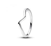 Pandora Damenring Timeless Polierte Welle Sterling-Silber 193095C00 Größe 56