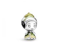 PANDORA Prinzessin Tiana und der Frosch Charm in Sterling-Silber aus der Disney x Collection