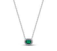 PANDORA Rechteckiger Funkelnder Strahlenkranz Collier-Halskette 394503C01-45