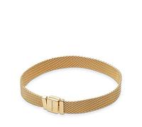 PANDORA Reflexions Armband in Gold mit 18 Karat vergoldete Metalllegierung aus der PANDORA Timeless Collection, 17cm