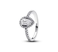 Pandora 192835C01 Damen Silberring Funkelnde Birne mit Heiligenschein 50/15.9