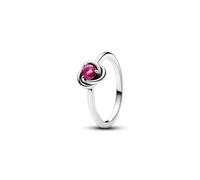 PANDORA Ring 192993C10-50 Kreis Ewigkeit rosa
