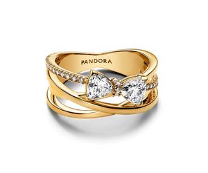 Pandora Ring - Bow - 163511C01 gold