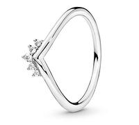 Pandora 198282CZ-50 - Tiara Sterling Silber Ring + Zirkonia - Gr. 50
