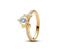 Pandora 163059C01 Damenring Disney Cinderellas Kutsche Goldfarben 50/15.9