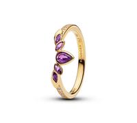 Pandora 164135C01 Damenring Disney Frozen Königin Anna Tiara Goldfarben 50/15.9