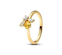 Pandora Damenring Timeless Honigbiene 164562C01-58 Goldfarben Ringgröße 58/18,5