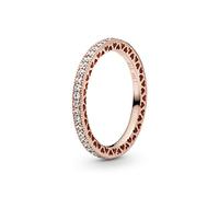 PANDORA Ring für Damen Unendliche Herzen Rosé 180963CZ-60 Ringgröße 60/19,1