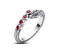 Pandora Ring - Game of Thrones Dragon - 192968C01 rot