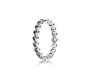 Pandora Ring - Gereihte Herzen - 190980 silber