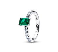 Pandora Ring - Green Halo - 194506C01 grün