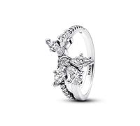 Pandora Ring - Herbarium cluster - 193023C01 silber