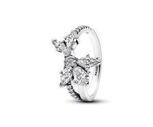Pandora Ring - Herbarium cluster - 193023C01 silber