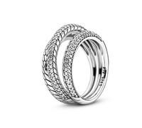 PANDORA Ring Icon Sterling Silber mit Zirkonia Größe: 52