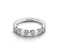 Pandora 194233C01-50 - Schleife Memoire-Ring - Sterling Silber - Zirkonia - Gr. 50