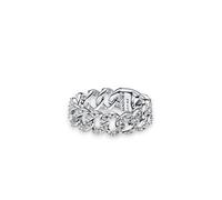 Pandora Kettenring 193557C01-50 Silber Pavé für Damen Ringgröße 50/15,9