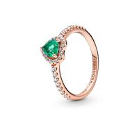 Pandora Ring - Sparkling Elevated Heart - 188421C03 roségold