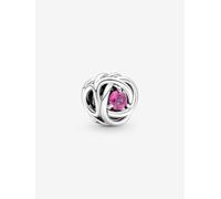 PANDORA Ring Timeless "funkelnder Stein" silber, blauer Kristall, Zirkonia 190056C01 60