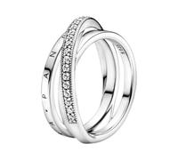 Pandora Herz - Skyline von Kopenhagen + Schriftzug Copenhagen - 792015_E023 - Sterling Silber