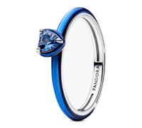 Pandora Blue Chakra Heart Ring 193088C03