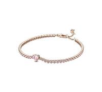 Pandora Armband 580041C01 Sparkling Heart Pave Tennis pink leuchtende Kristalle Sterling SIlber 925 18cm 20cm 18