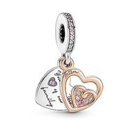 Pandora 191165C01-58 Funkelndes Herz Solitär-Ring - Sterling Silber Zirkonia - Gr. 58