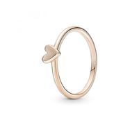 PANDORA ROSE Ring Herz 14k rosévergoldet 180092C00 52