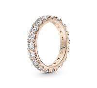 Pandora Ring Timeless 180050C01 – 14k rosévergoldet – Zirkonia klar – Gr. 54