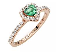 Damenring -Funkelndes edles Herz- Pandora Grün 29194/30X56