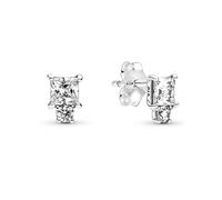 Pandora Round & Square Ohrringe 290036C01
