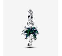 Pandora Schimmernde Grüne Palme Charm-Anhänger