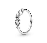 Pandora Schmuck - Angel wing sterling silver ring with clear cubic zirconia Gr. 50