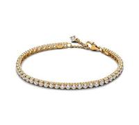 Pandora 561469C01-20 - Funkelndes Tennisarmband - Gelbgold Vergoldung - Zirkonia