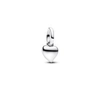 Pandora Schmuck - Asymmetric heart sterling silver mini dangle